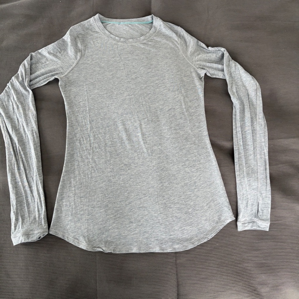 Ivivva girls long sleeve tee gray - Picture 4 of 11